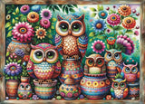 Owl Together Now 1000 Piece Jigsaw Puzzle by JaCaRou Puzzles - Jigsaw Puzzles - The Puzzle Center