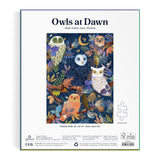 Owls At Dawn 1000 Piece Foil Jigsaw Puzzle | Galison