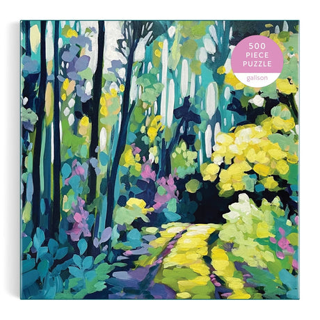 Painted Path 500 Piece Jigsaw Puzzle | Galison - Jigsaw Puzzles - The Puzzle Center