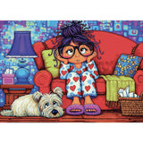 Pal Pup Pajamas 1000 Piece Jigsaw Puzzle | JaCaRou Puzzles - Jigsaw Puzzles - The Puzzle Center
