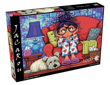 Pal Pup Pajamas 1000 Piece Jigsaw Puzzle | JaCaRou Puzzles - Jigsaw Puzzles - The Puzzle Center