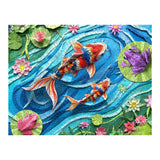 Paper Koi 500 Piece Jigsaw Puzzle | Springbok Puzzles