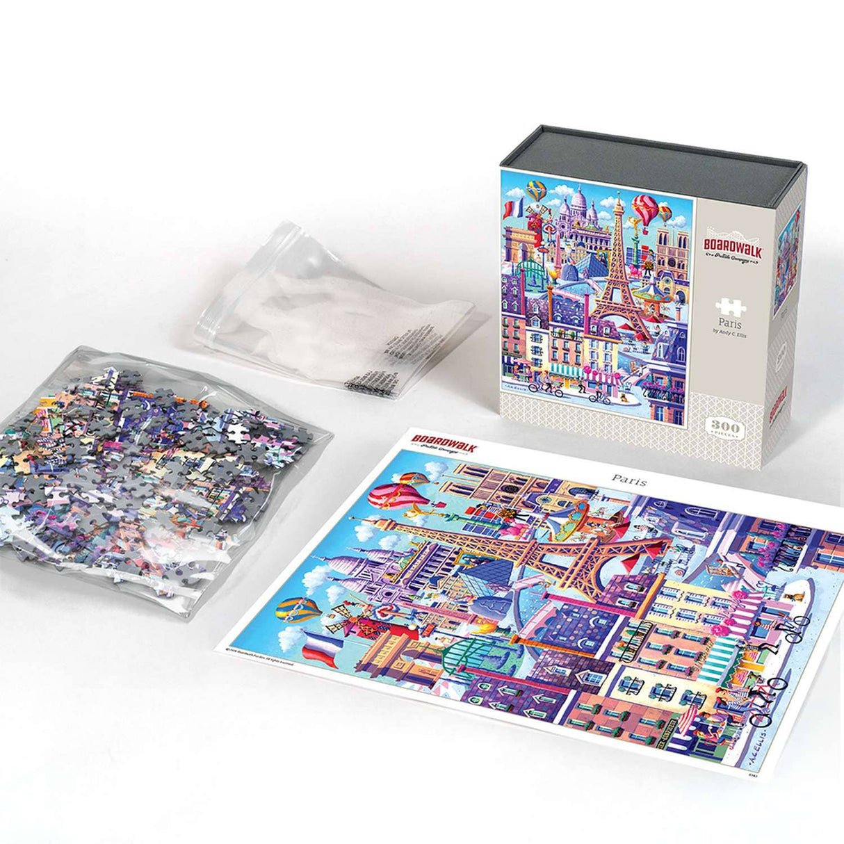Paris 1000 Piece Jigsaw Puzzle | Boardwalk - Jigsaw Puzzle - The Puzzle Center