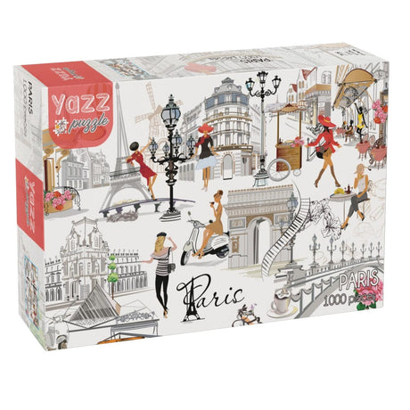 Paris 1000 Piece Jigsaw Puzzle | Yazz - Jigsaw Puzzles - The Puzzle Center
