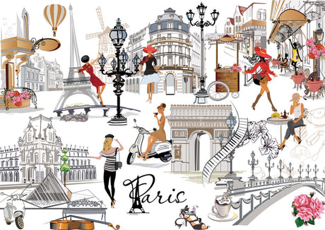 Paris 1000 Piece Jigsaw Puzzle | Yazz - Jigsaw Puzzles - The Puzzle Center