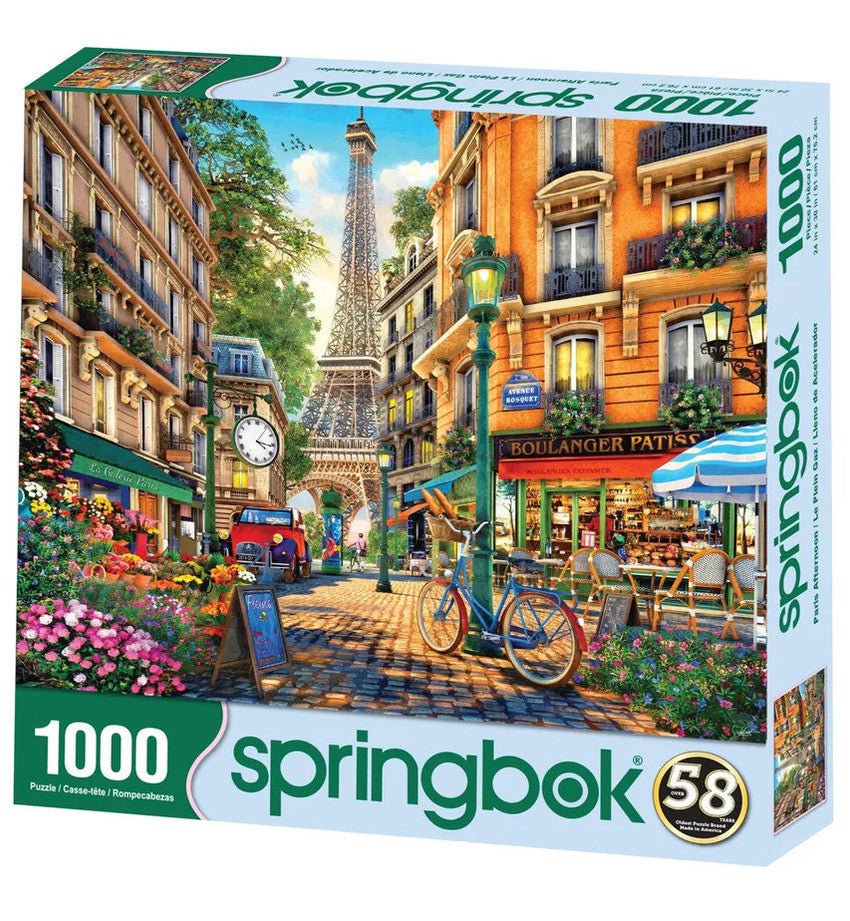 Paris Afternoon 1000 Piece Jigsaw Puzzle - A Parisian Adventure