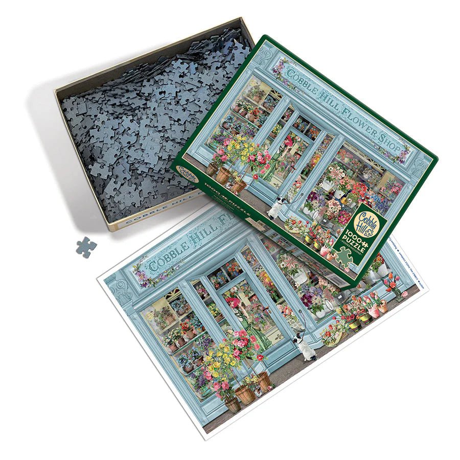 Parisian Flowers 1000 Piece Jigsaw Puzzle | Cobble Hill Puzzles - Jigsaw Puzzles - The Puzzle Center