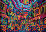 Parisian Prism 1000 Piece Jigsaw Puzzle | Trippy Puzzle Co - Jigsaw Puzzles - The Puzzle Center
