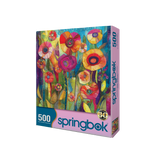 Patchwork Petals 500 Piece Jigsaw Puzzle | Springbok Puzzles