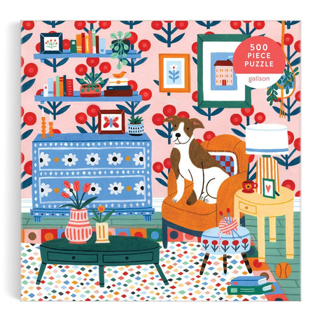 Pattern & Petal 500 Piece Jigsaw Puzzle | Galison - Jigsaw Puzzles - The Puzzle Center