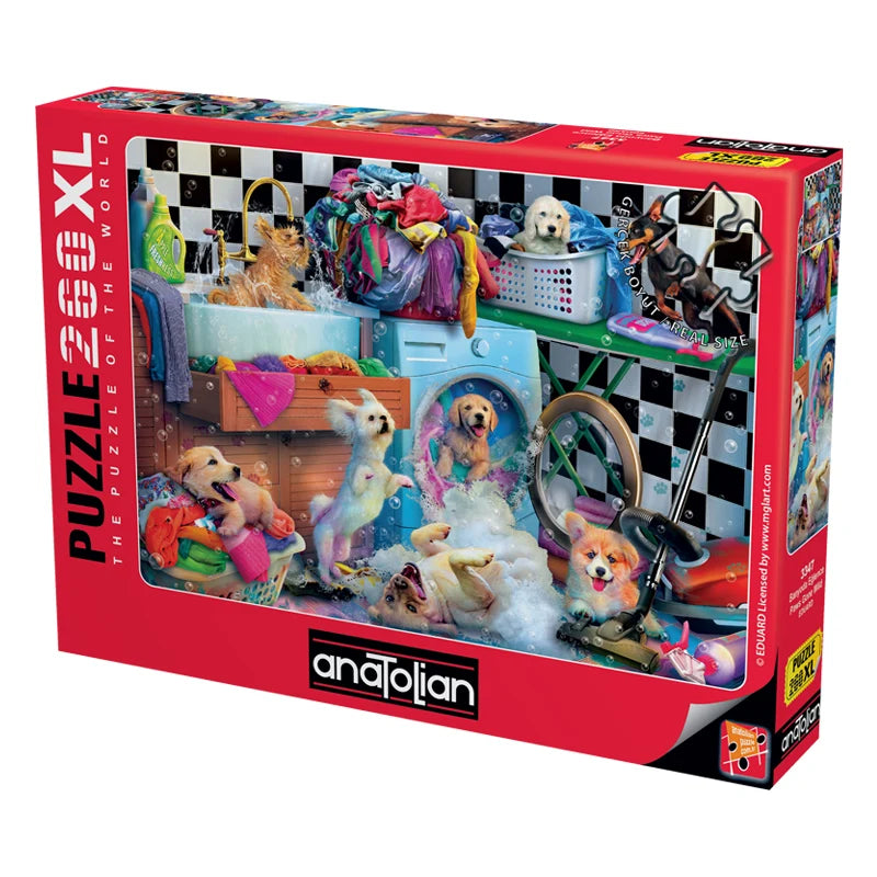 Paws Gone Wild 260 XL Piece Jigsaw Puzzle | Anatolian