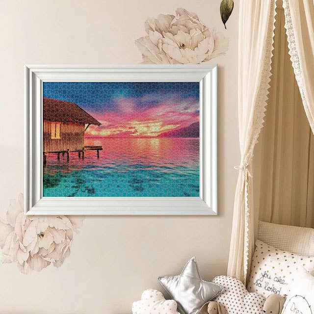 Peace Puzzle - The Ocean 500 Piece Puzzle by Clementoni – Sunset