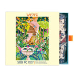 Peaceful Oasis and Tiger 500 Piece Jigsaw Puzzle | WerkShoppe - Jigsaw Puzzles - The Puzzle Center