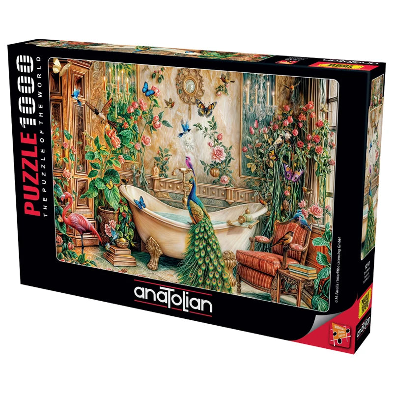 Peacock 1000 Piece Jigsaw Puzzle | Anatolian