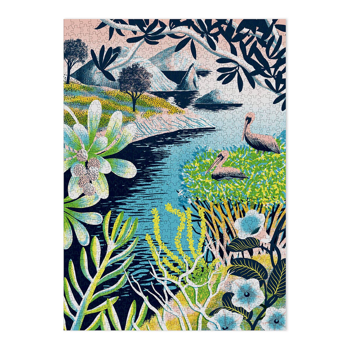 Pelicans 1000 Piece Jigsaw Puzzle | Cloudberries - Jigsaw Puzzles - The Puzzle Center