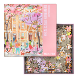 Petals and Pavement 500 Piece Jigsaw Puzzle | Puzzlefolk - Jigsaw Puzzles - The Puzzle Center
