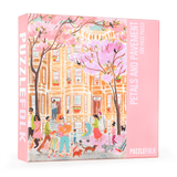 Petals and Pavement 500 Piece Jigsaw Puzzle | Puzzlefolk - Jigsaw Puzzles - The Puzzle Center