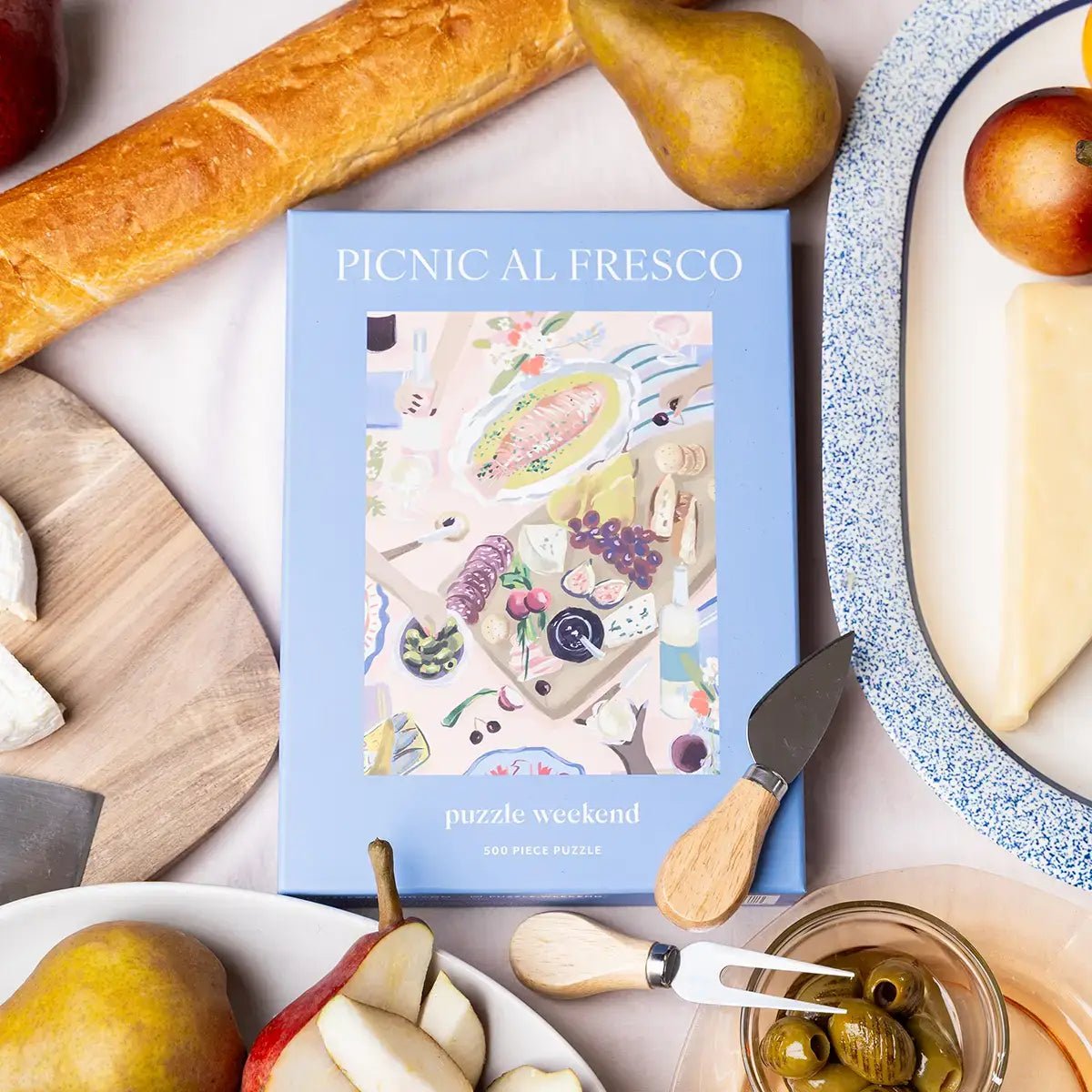Picnic Al Fresco 500 Piece Jigsaw Puzzle | Puzzle Weekend - Jigsaw Puzzles - The Puzzle Center