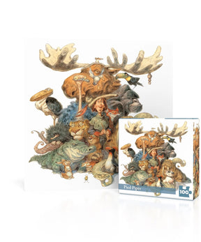 Pied Piper 100 Piece Mini Jigsaw Puzzle by New York Puzzle Company - New York Puzzle Company - Mini Jigsaw Puzzles - The Puzzle Center