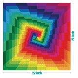 Pixel Spiral 1000 Piece Jigsaw Puzzle | Antelope Puzzle - Jigsaw Puzzles - The Puzzle Center