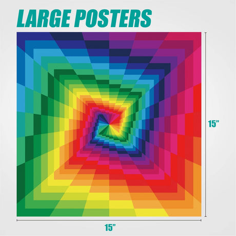 Pixel Spiral 1000 Piece Jigsaw Puzzle | Antelope Puzzle - Jigsaw Puzzles - The Puzzle Center