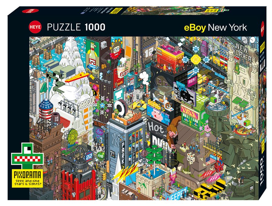 Heye Pixorama New York Quest 1000pc – The Puzzle Center
