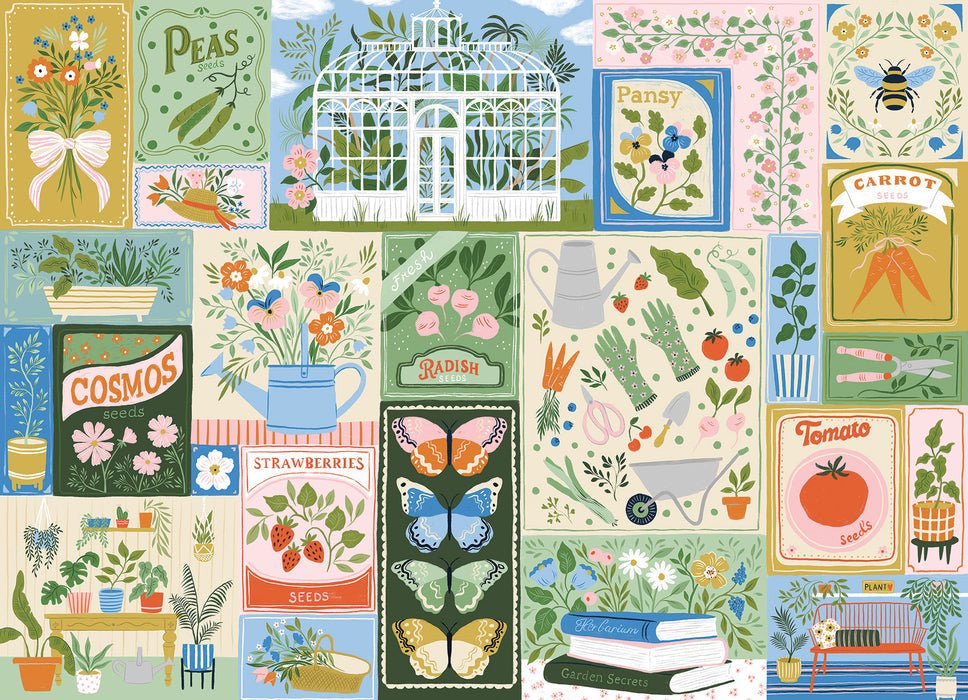 Planting Time 1000 Piece Jigsaw Puzzle | Cobble Hill - Jigsaw Puzzles - The Puzzle Center