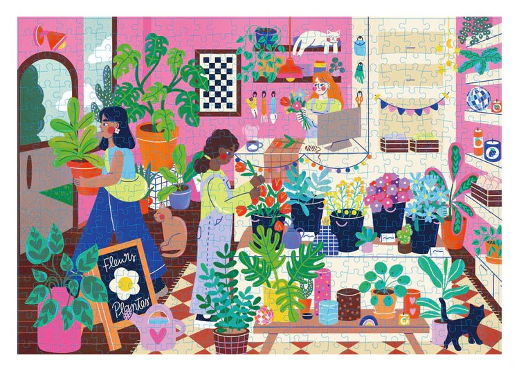Plants & Flowers 500 Piece Jigsaw Puzzle | Holiyay - Jigsaw Puzzles - The Puzzle Center