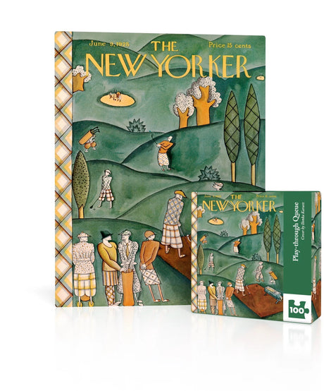 Play - through Queue 100 Piece Mini Jigsaw Puzzle | New York Puzzle Company - Mini Jigsaw Puzzles - The Puzzle Center