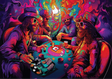 Poker Palooza Adult 1000 Piece Jigsaw Puzzle | Trippy Puzzle Co - Jigsaw Puzzles - The Puzzle Center