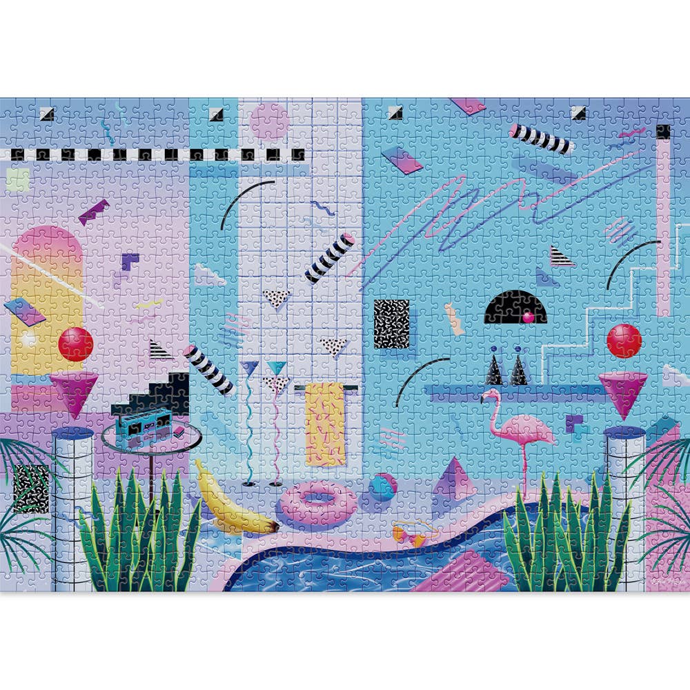 Poolside 1000 Piece Jigsaw Puzzles by Cloudberries - Cloudberries Jigsaw Puzzles - Jigsaw Puzzles - The Puzzle Center