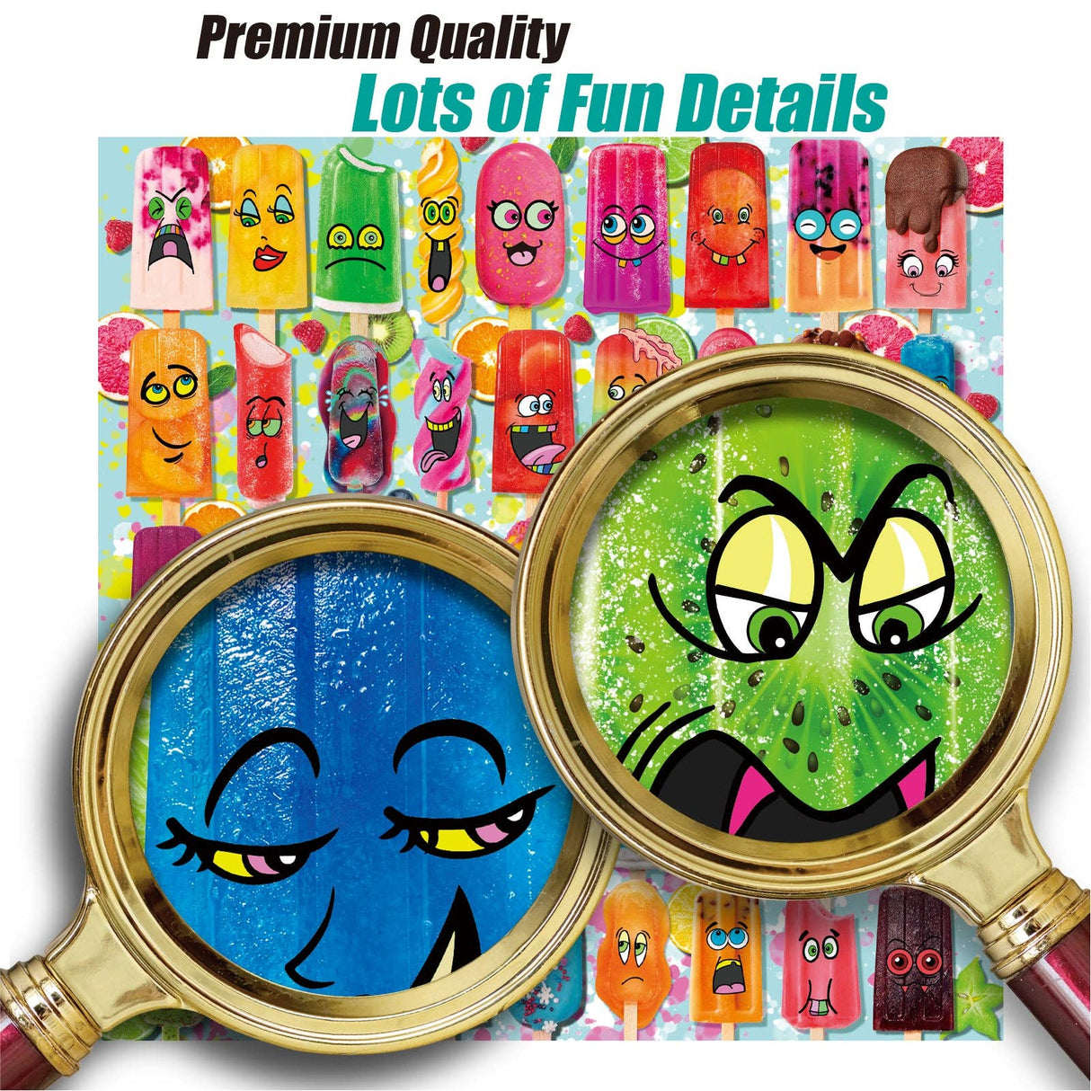 Popsicle 1000 Piece Jigsaw Puzzle | Antelope Puzzle - Jigsaw Puzzles - The Puzzle Center