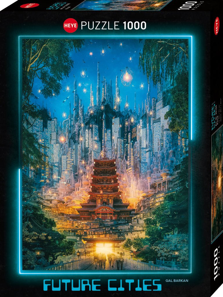 Portal Future Cities 1000 Piece Jigsaw Puzzle | Heye - Jigsaw Puzzles - The Puzzle Center