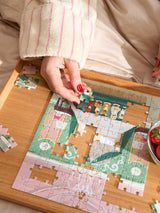 Posh Puppy Room Service 100 Piece Mini Jigsaw Puzzle | Ordinary Habit - Mini Jigsaw Puzzles - The Puzzle Center