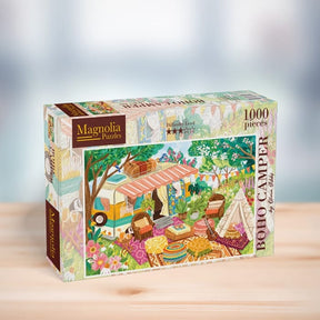 Pre-Order - Boho Camper 1000 Piece Jigsaw Puzzle | Magnolia - Jigsaw Puzzles - The Puzzle Center