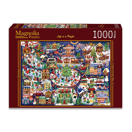 Pre-Order - Christmas 1000 Piece Jigsaw Puzzle | Magnolia - Jigsaw Puzzles - The Puzzle Center