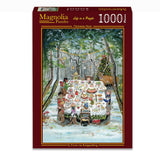 Pre-Order - Christmas Feast 1000 Piece Jigsaw Puzzle | Magnolia - Jigsaw Puzzles - The Puzzle Center