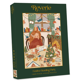 Pre-Order - Festive Reading Party 1000 Piece Jigsaw Puzzle | Reverie - Jigsaw Puzzles - The Puzzle Center