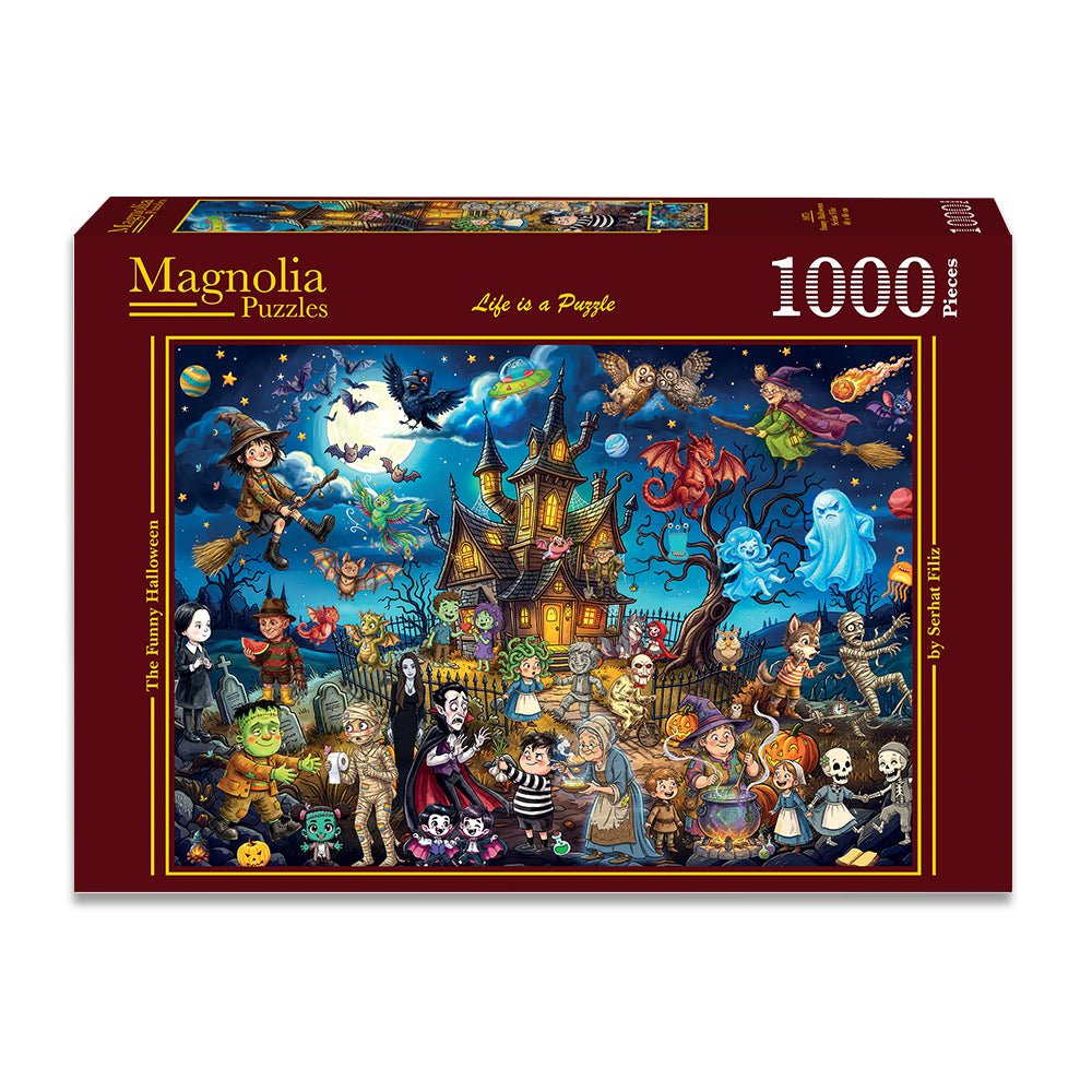 Pre-Order - Funny Halloween 1000 Piece Jigsaw Puzzle | Magnolia - Jigsaw Puzzles - The Puzzle Center
