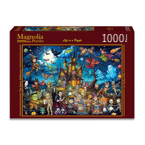 Pre-Order - Funny Halloween 1000 Piece Jigsaw Puzzle | Magnolia - Jigsaw Puzzles - The Puzzle Center