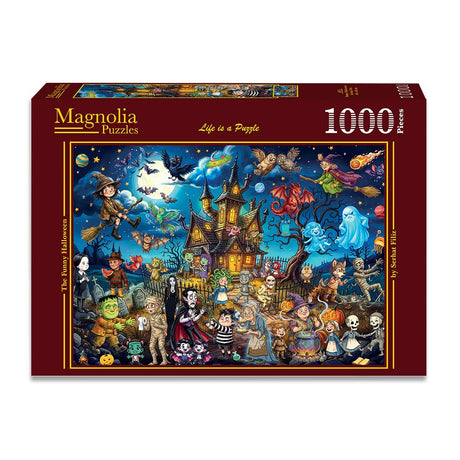 Pre-Order - Funny Halloween 1000 Piece Jigsaw Puzzle | Magnolia - Jigsaw Puzzles - The Puzzle Center