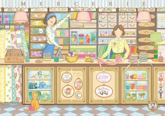 Pre-Order - Haberdashery 1000 Piece Jigsaw Puzzle | Magnolia - Jigsaw Puzzles - The Puzzle Center