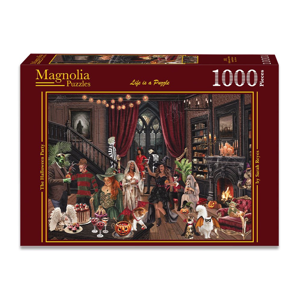 Pre-Order - Halloween Party 1000 Piece Jigsaw Puzzle | Magnolia - Jigsaw Puzzles - The Puzzle Center