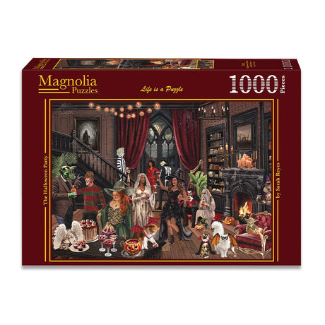Pre-Order - Halloween Party 1000 Piece Jigsaw Puzzle | Magnolia - Jigsaw Puzzles - The Puzzle Center
