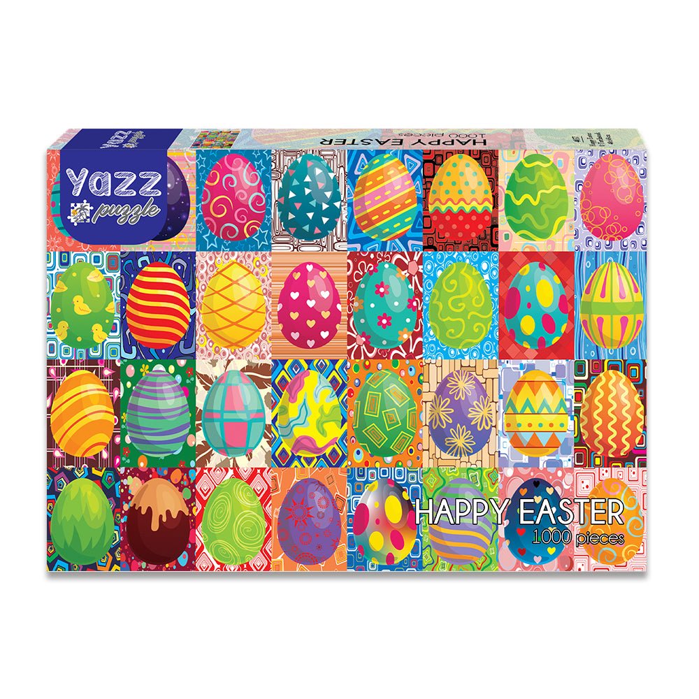 Pre-Order - Happy Easter 1000 Piece Jigsaw Puzzle | Yazz - Jigsaw Puzzles - The Puzzle Center