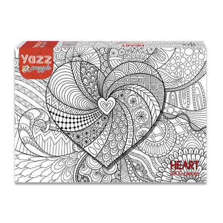 Pre-Order - Heart 1000 Piece Jigsaw Puzzle | Yazz - Jigsaw Puzzles - The Puzzle Center