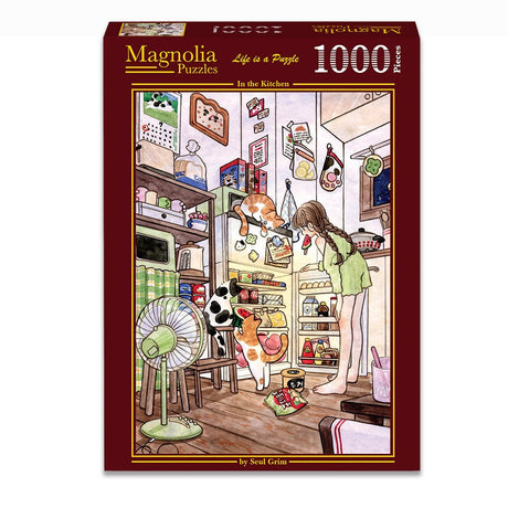 Pre-Order - In the Kitchen 1000 Piece Jigsaw Puzzle | Magnolia - Jigsaw Puzzles - The Puzzle Center