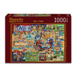 Pre-Order - London Map 1000 Piece Jigsaw Puzzle | Magnolia - Jigsaw Puzzles - The Puzzle Center
