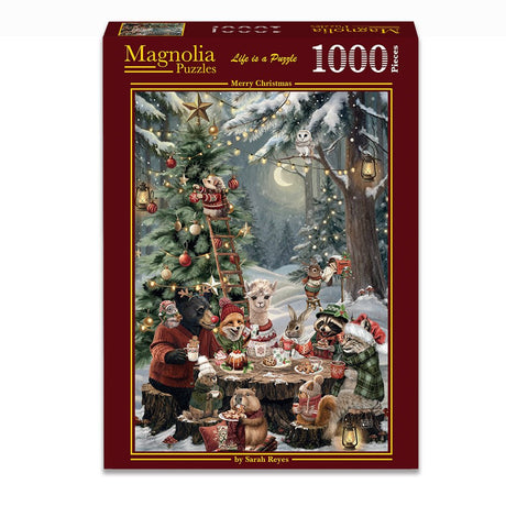 Pre-Order - Merry Christmas 1000 Piece Jigsaw Puzzle | Magnolia - Jigsaw Puzzles - The Puzzle Center