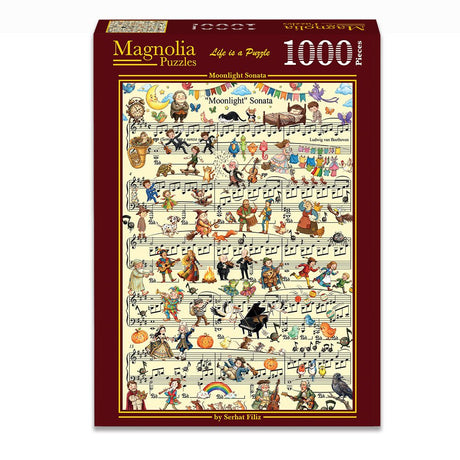 Pre-Order - Moonlight Sonata 1000 Piece Jigsaw Puzzle | Magnolia - Jigsaw Puzzles - The Puzzle Center